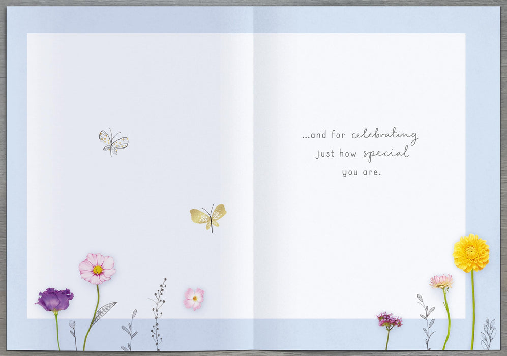 Into the Meadow Birthday Card for Conv, Conv Design