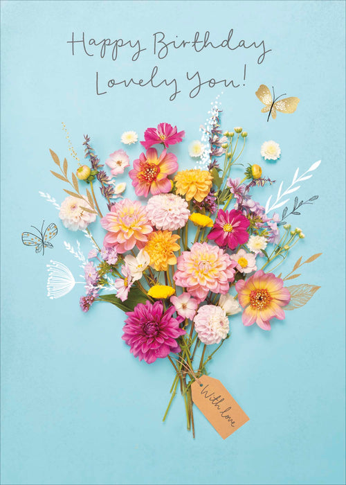 Into the Meadow Birthday Card for Conv, Conv Design