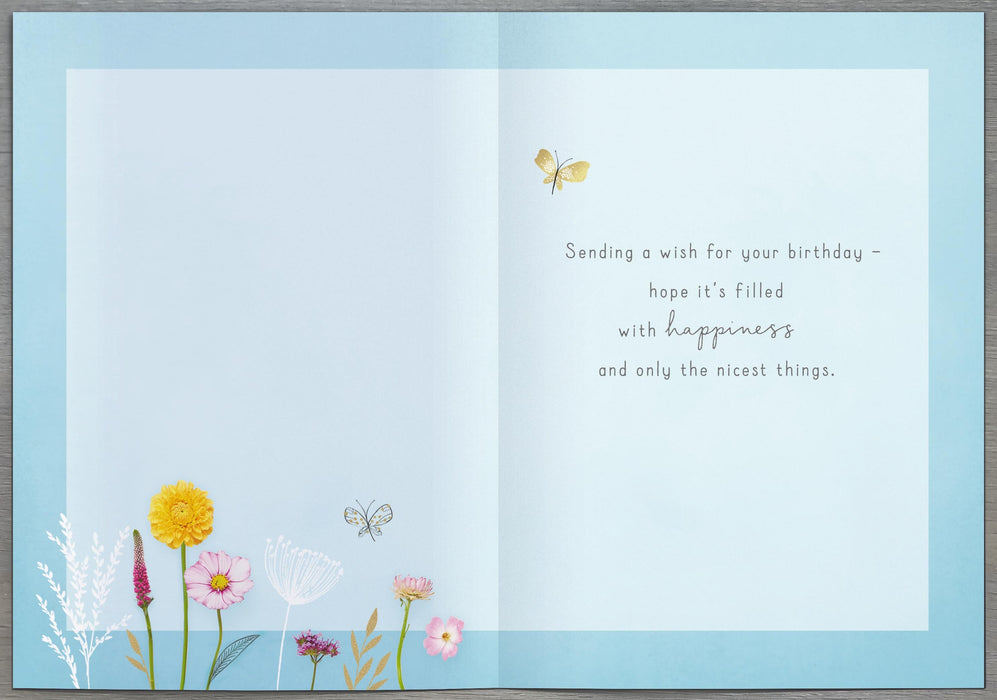 Into the Meadow Birthday Card for Conv, Conv Design