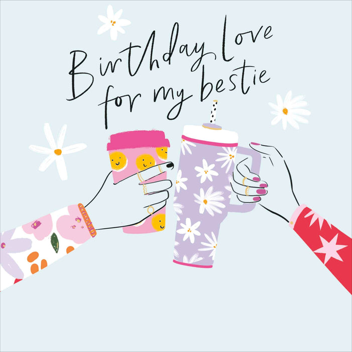 Mimosa Fizz Birthday Card for Friend, Conv Design