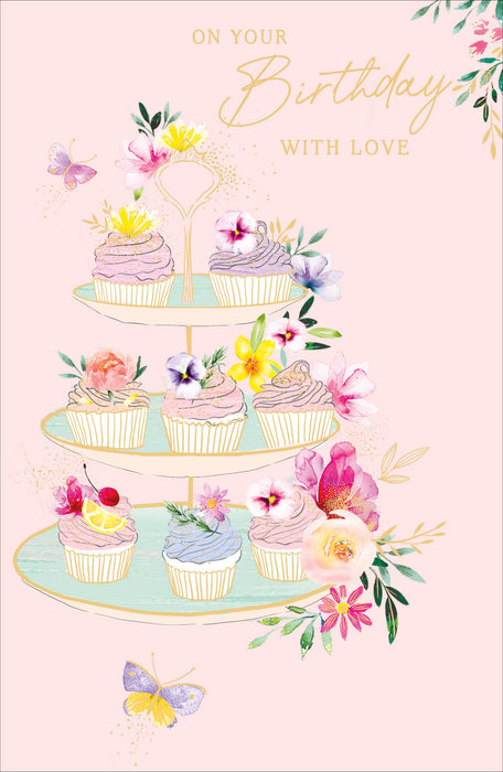 Simply Traditional Birthday Card for Conv, Conv Design