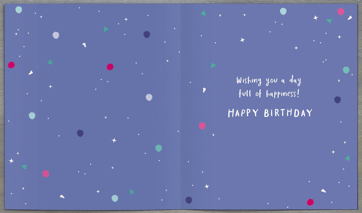 Carlton Birthday Card for Cousin, Conv Design