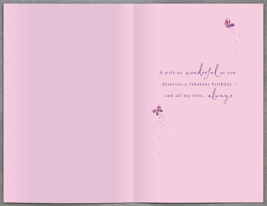 Gibson Birthday Card for Wife, Conv Design