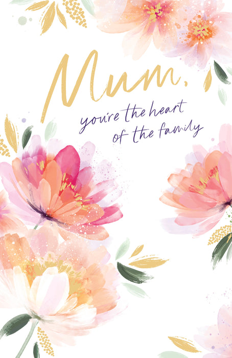 Gibson Birthday Card for Mum, Conv Design