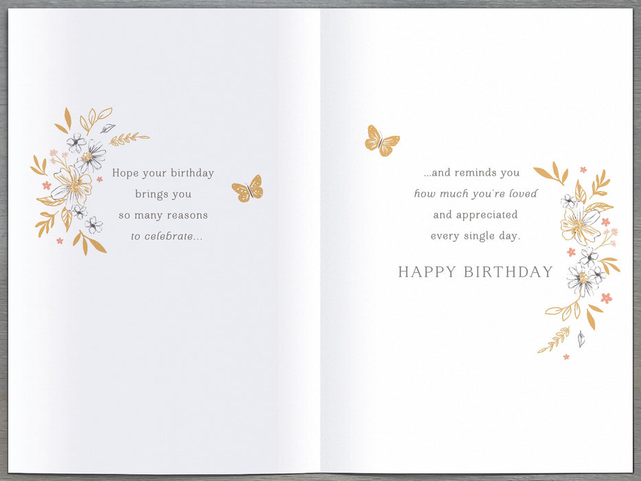 Gibson Birthday Card for Mother, Conv Design
