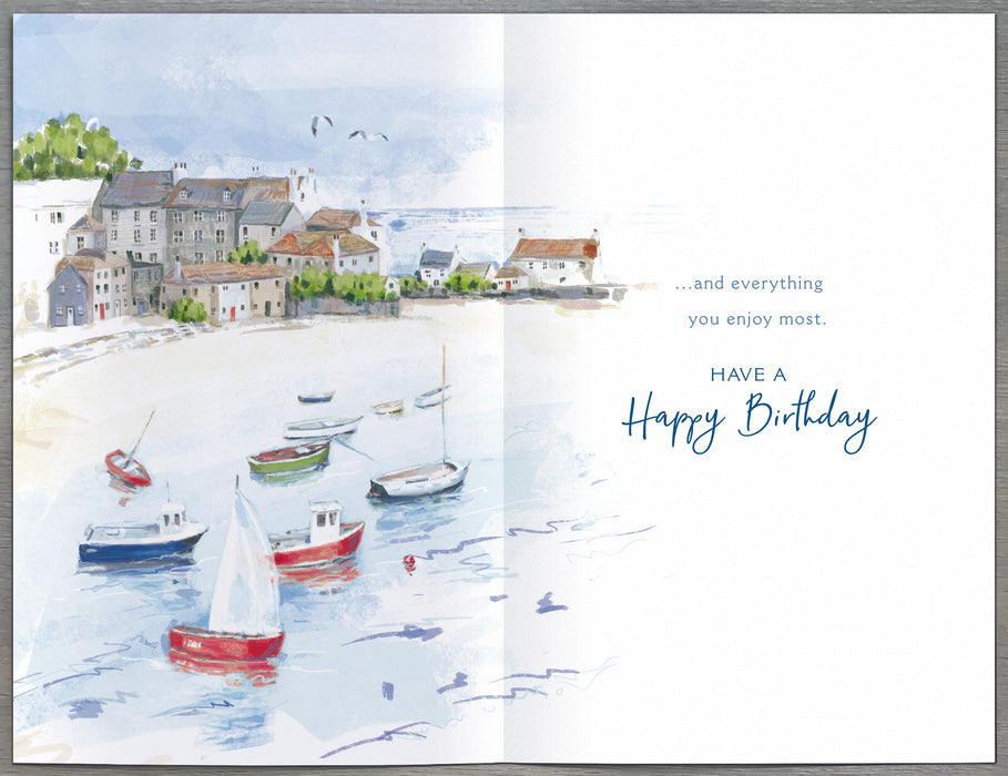 Simply Traditional Birthday Card for Friend, Conv Design