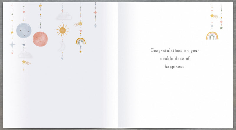 Carlton | New Baby Card | Conventional Design | With Envelope
