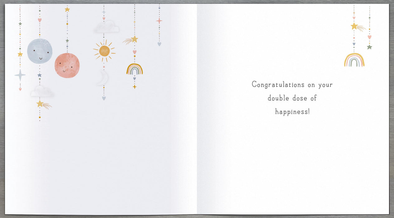 Carlton Birth Card for Congrats, Conv Design