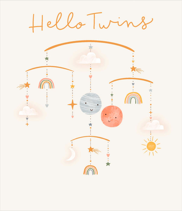 Carlton Birth Card for Congrats, Conv Design