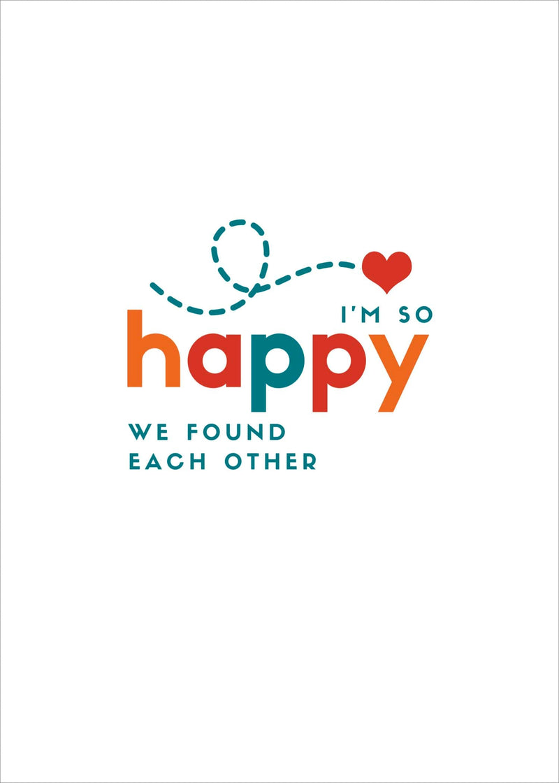 Kindred Age Friendly Vibes | Wedding Anniversary Card | Conventional Design | With Envelope