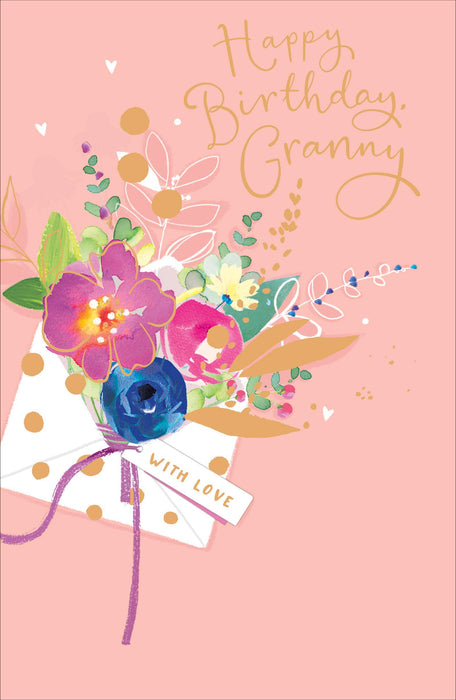 Gibson Birthday Card for Granny, Conv Design