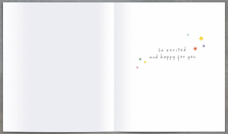 Carlton | New Baby Card | Conventional Design | With Envelope