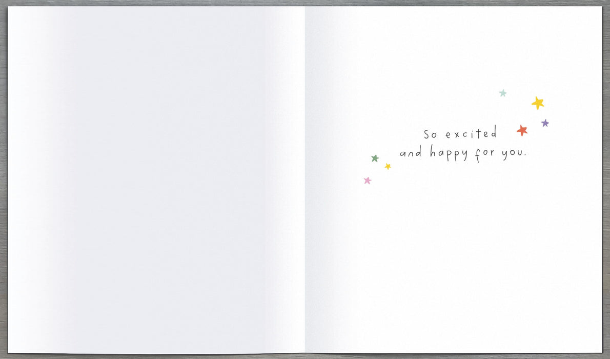 Carlton Birth Card for Congrats, Conv Design