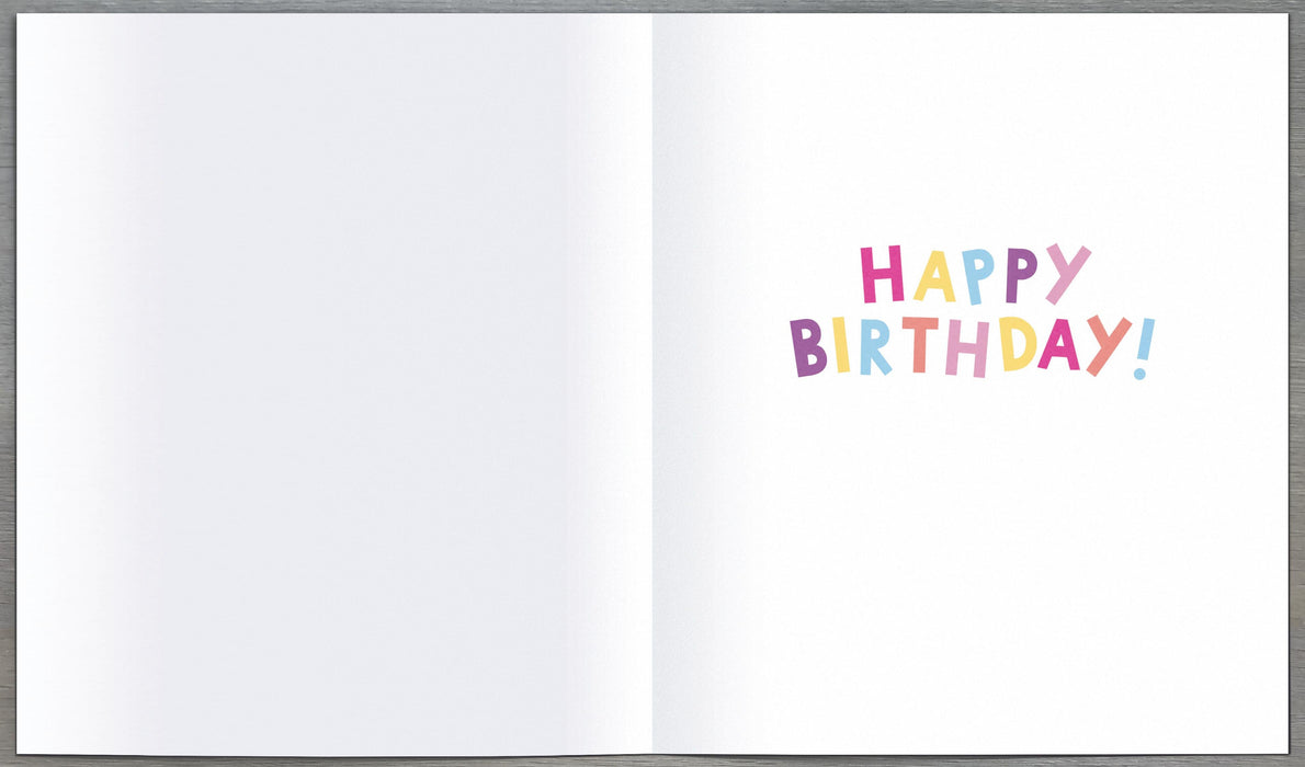 All Typed Up Birthday Card for Sister, Hum Design