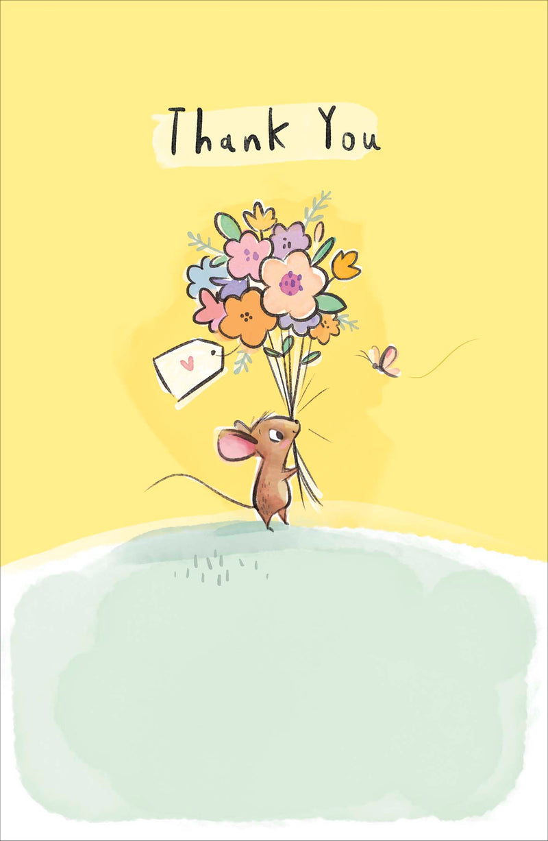 Carlton | Thank You Cute | Card and Gift | With Envelope