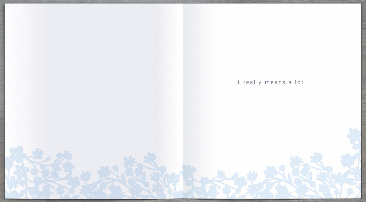 Gibson Thank Card for You, Conv Design