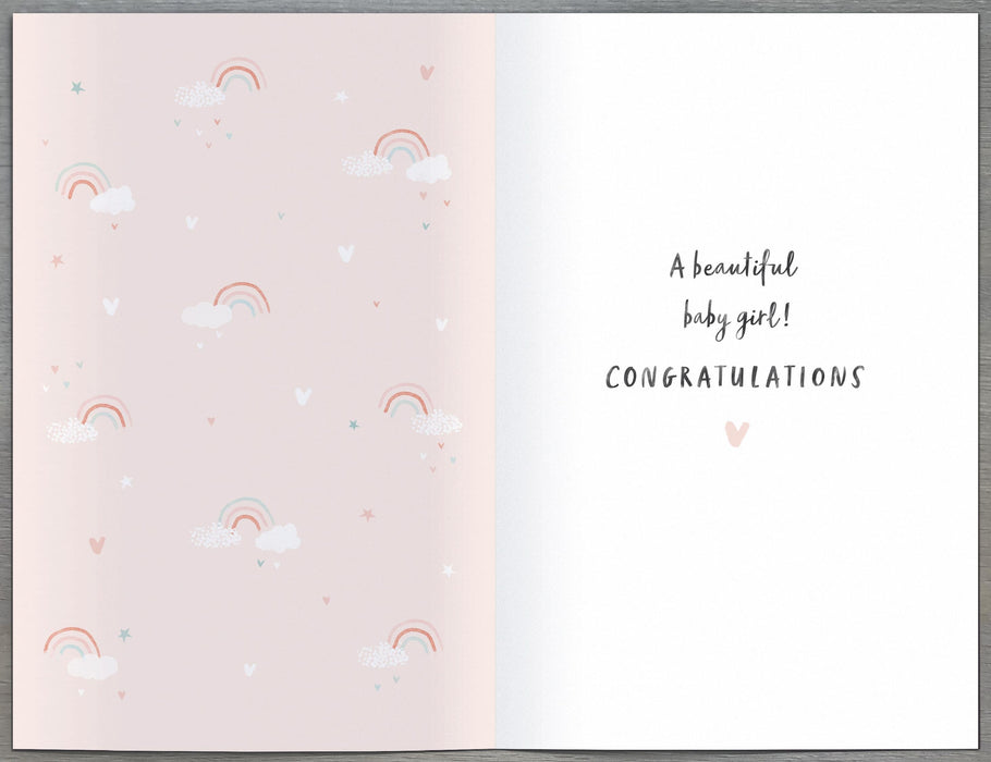 Carlton Birth Card for Congrats, Conv Design