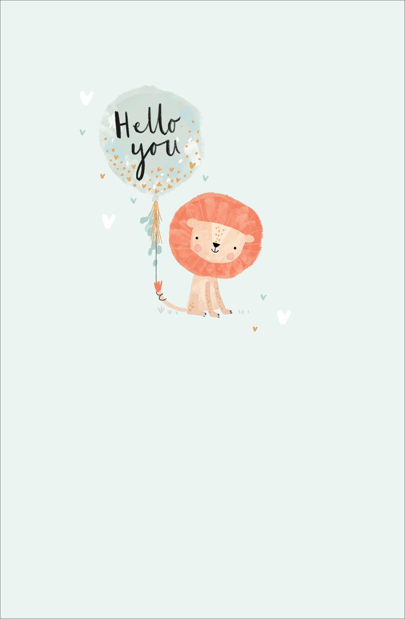 Carlton | New Baby Card | Conventional Design | With Envelope