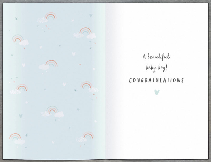 Carlton | New Baby Card | Conventional Design | With Envelope