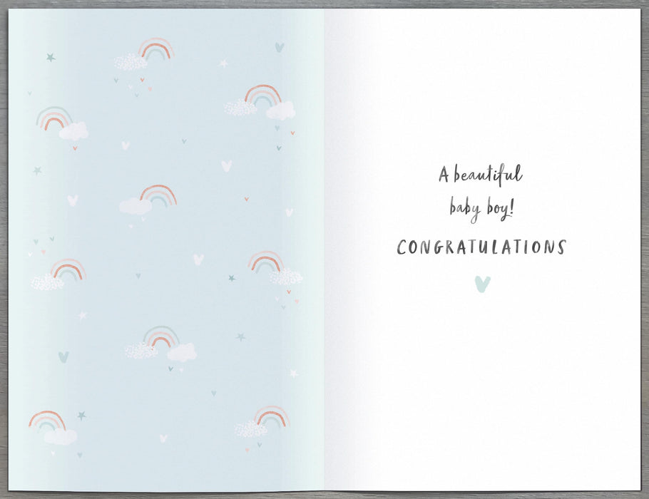 Carlton Birth Card for Congrats, Conv Design