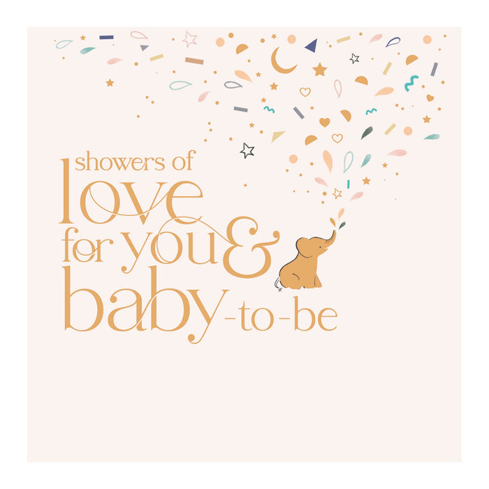 Signature The Edit Baby Card for Shower, Shower Design