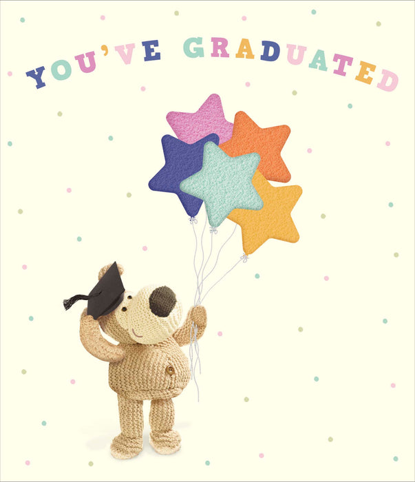 Boofle Congrats Card for Graduation, Cute Design