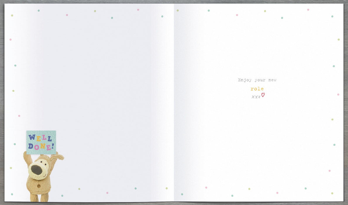 Boofle | Congrats New Job Cute | Card & Gift | With Envelope