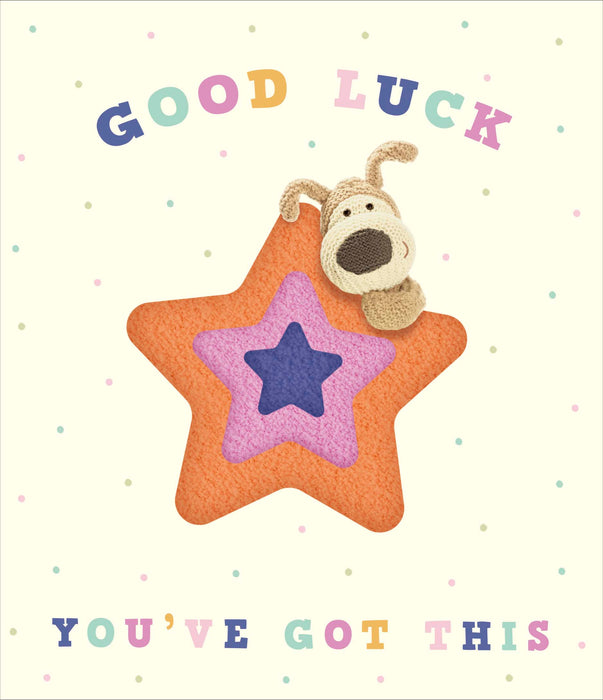 Boofle Good Card for Luck, Cute Design