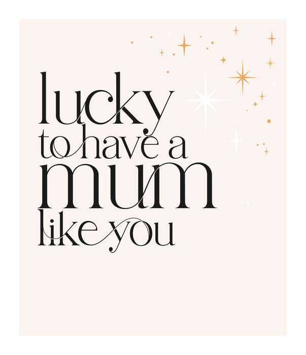 Signature The Edit Birthday Card for Mum, Conv Design
