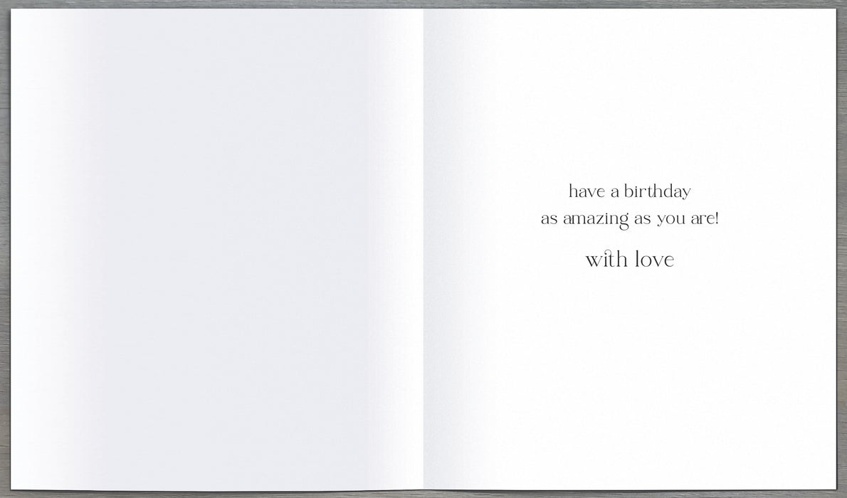 Signature The Edit Birthday Card for Mum, Conv Design