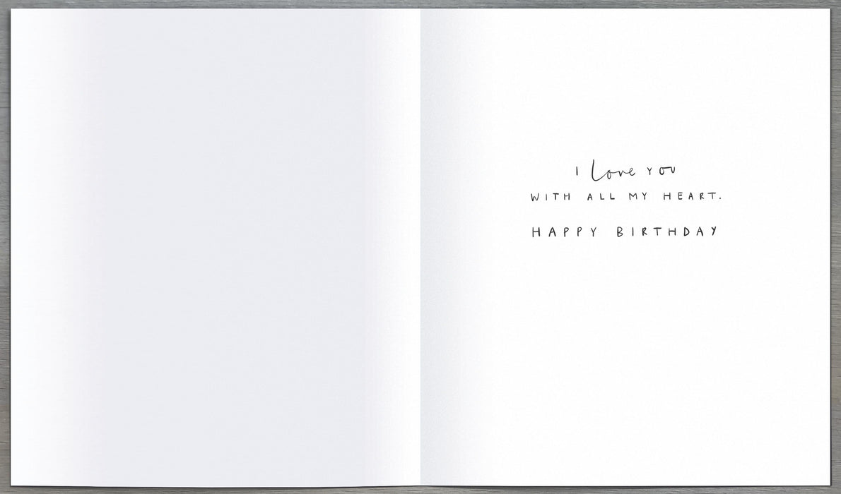 Signature Summer Haze Birthday Card for Wife, Conv Design