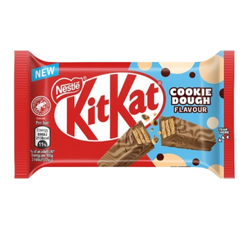 KitKat 4 Finger Cookie Dough Flavour 41.5g (BBE 12/26)