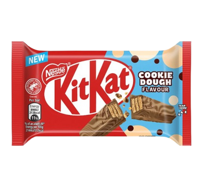 KitKat 4 Finger Cookie Dough Flavour 41.5g (BBE 12/26)