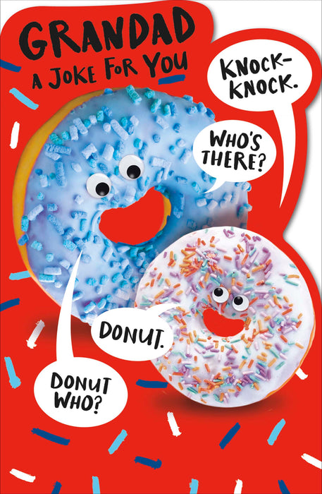 Hanson Birthday Card for Grandad, Hum Design