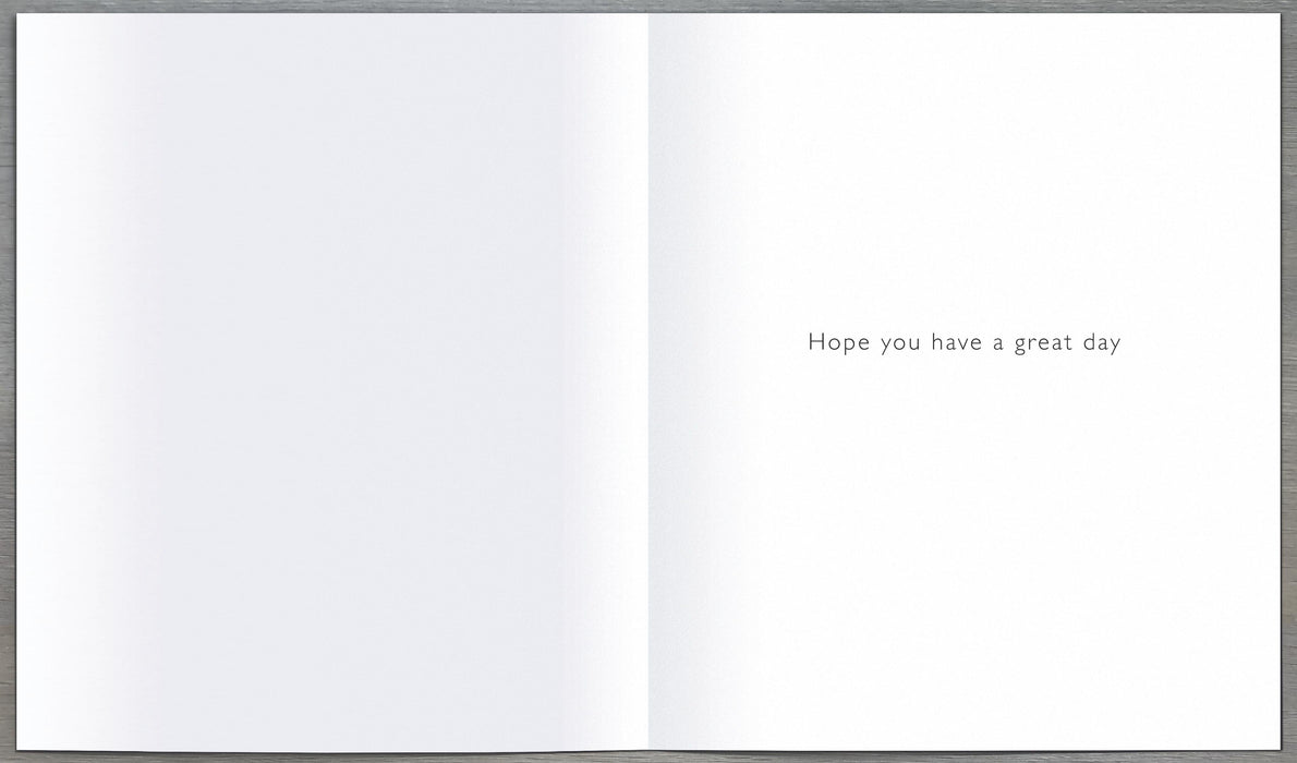 Signature The Good Life Birthday Card for Grandson, Conv Design