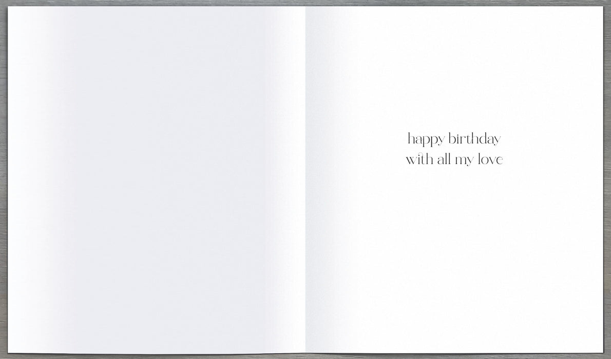 Signature The Edit Birthday Card for Wife, Conv Design