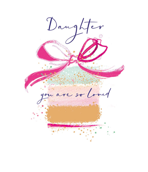 Signature Hello Lovely Birthday Card for Daughter, Conv Design