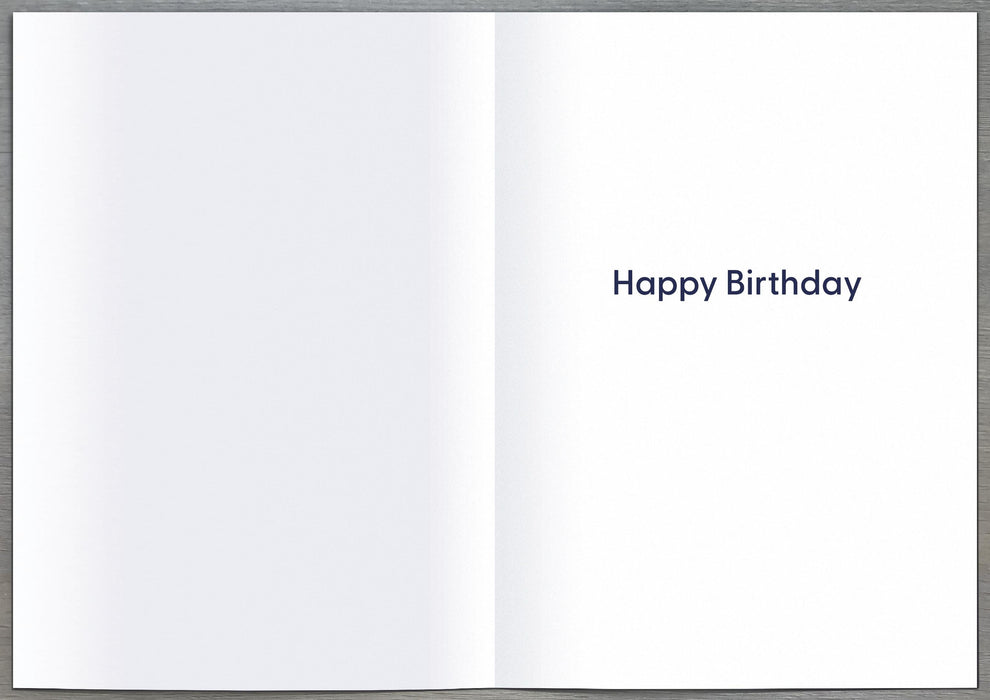 Believe the Type Birthday Card for Husband, Hum Design