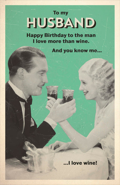 Hanson Birthday Card for Husband, Hum Design