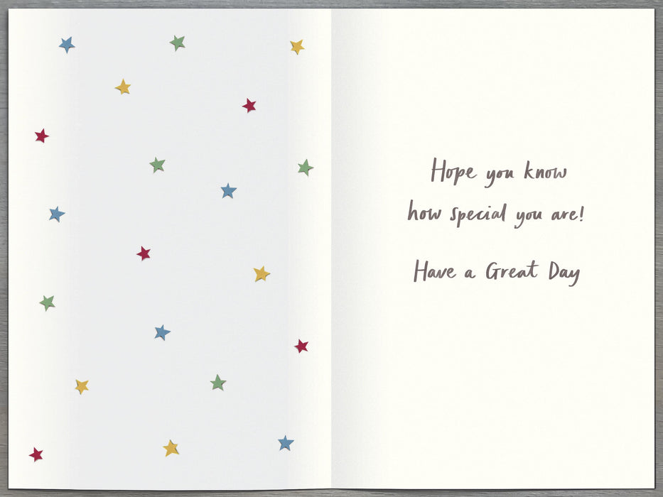 Lots of Woof Birthday Card for Dad, Cute Design
