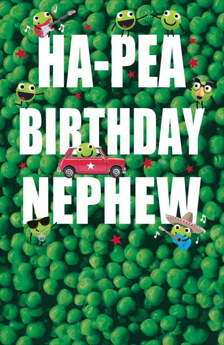 Hanson Birthday Card for Nephew, Hum Design