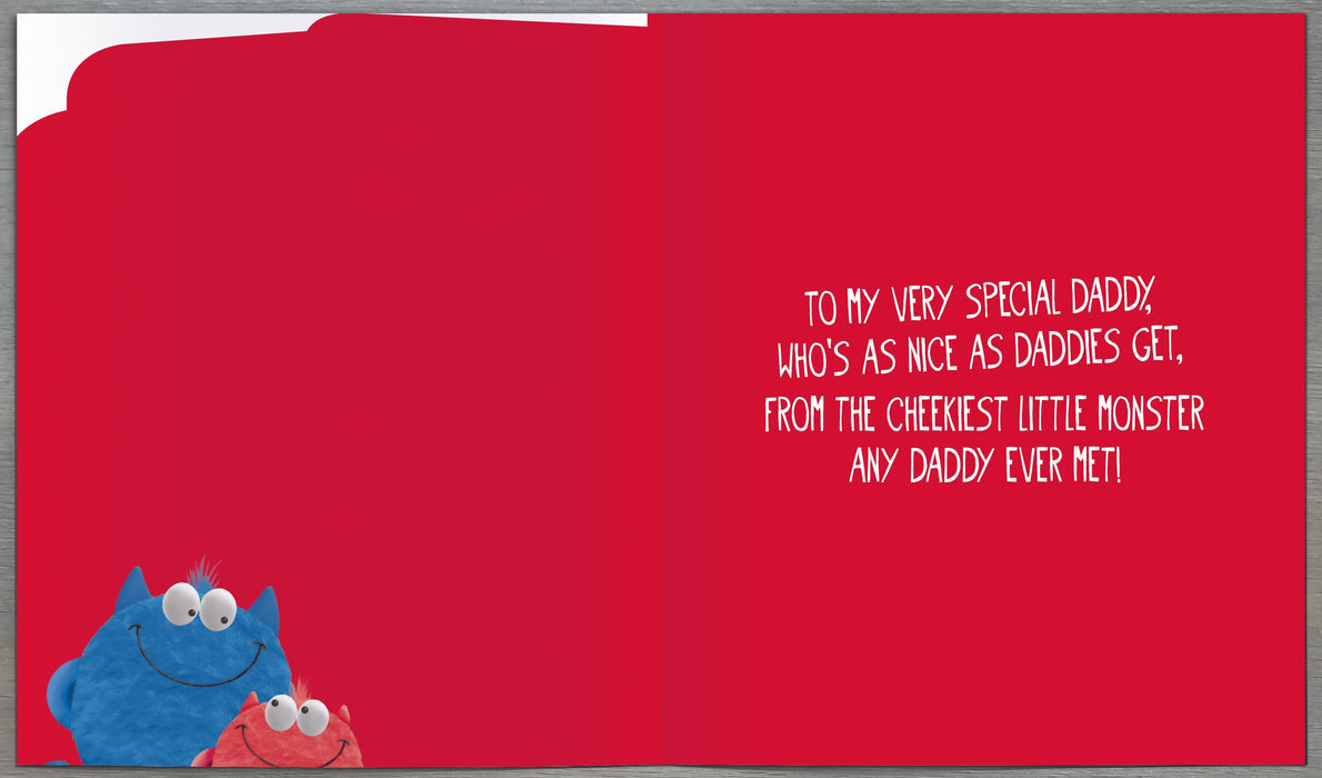 My Monster Birthday Card for Daddy, Hum Design