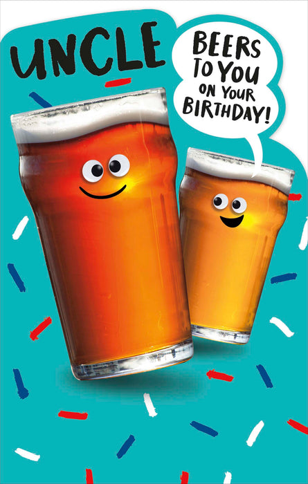Hanson Birthday Card for Uncle, Hum Design