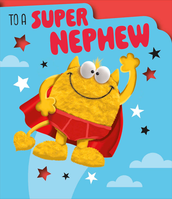 My Monster Birthday Card for Nephew, Hum Design