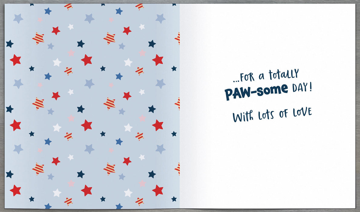 Disney 101 Dalmations Birthday Card for Grandson, Cute Design