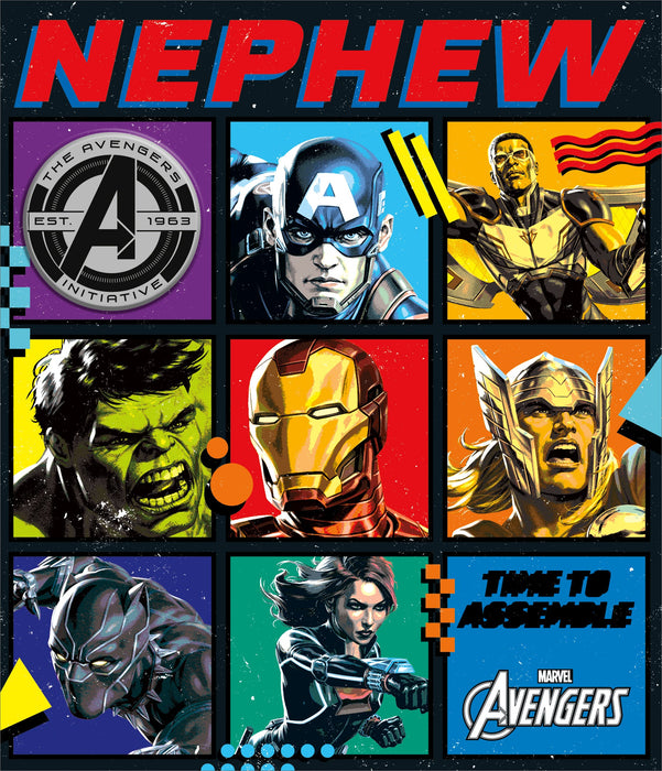 Disney Avengers Birthday Card for Nephew, Juv Design