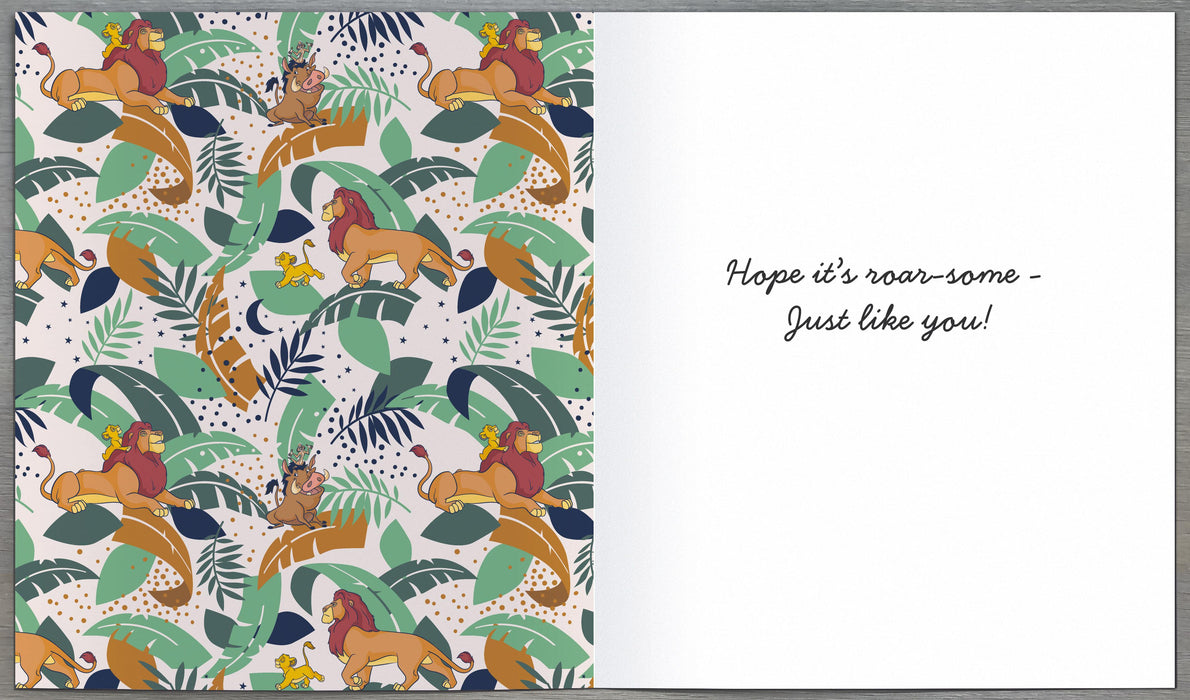 Disney The Lion King Birthday Card for Daddy, Cute Design