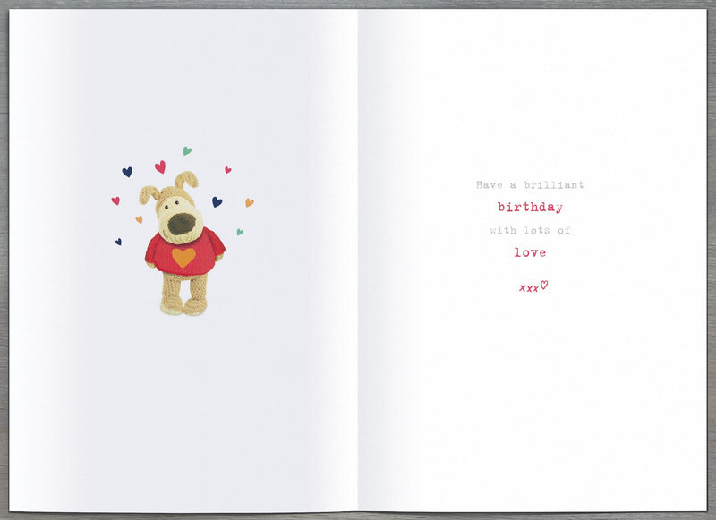 Boofle | Birthday Card Fiancé | Cute Design | With Envelope