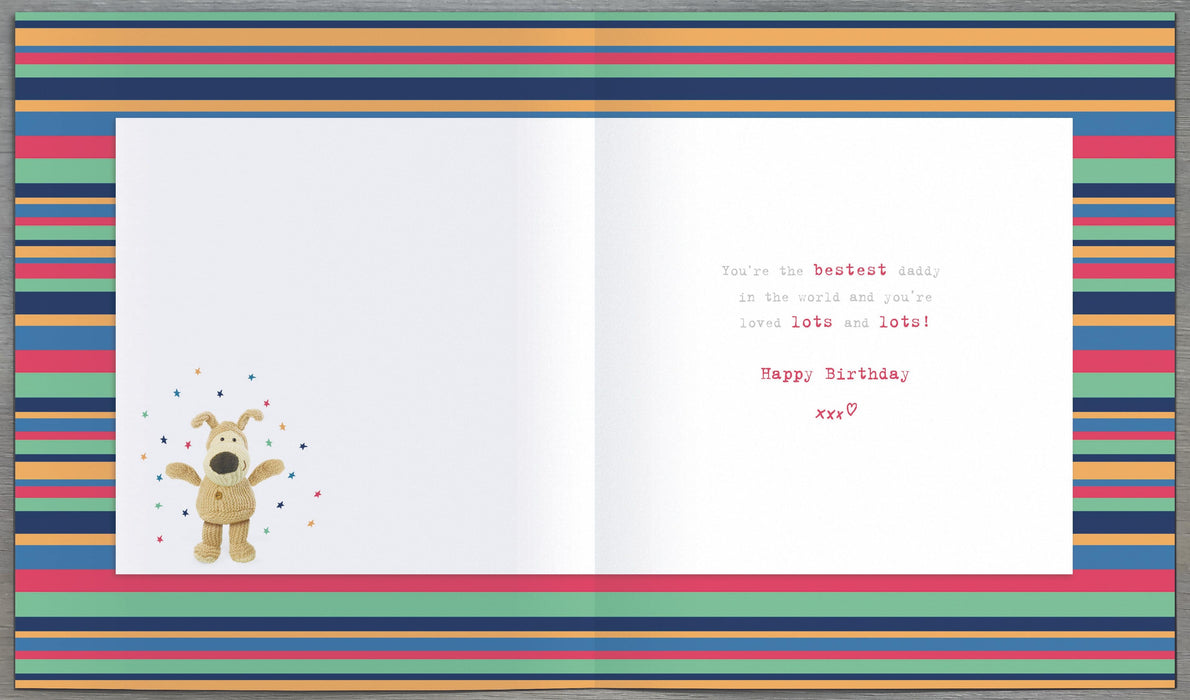 Boofle Birthday Card for Daddy, Cute Design