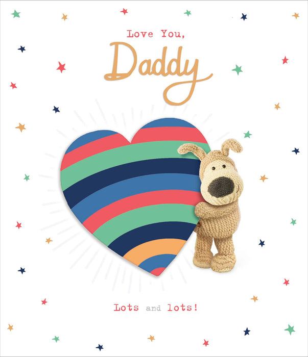Boofle Birthday Card for Daddy, Cute Design